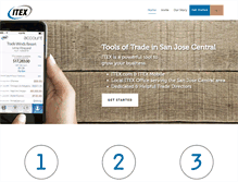 Tablet Screenshot of 415754.itex.com